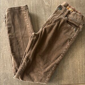 Men's Brown Stretch Pants
